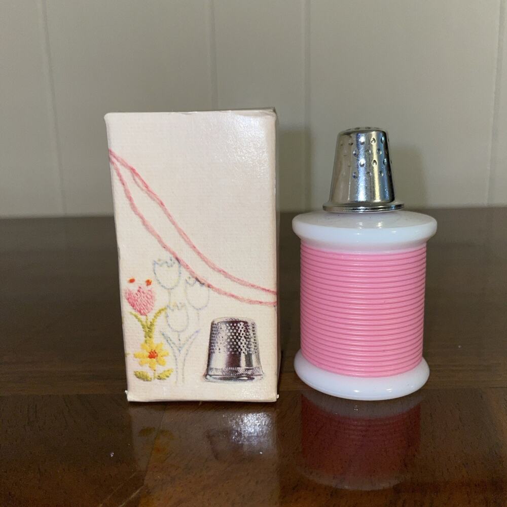 VINTAGE AVON SEWING NOTIONS To-A-Wild Rose COLOGNE 1 OZ New Old Stock